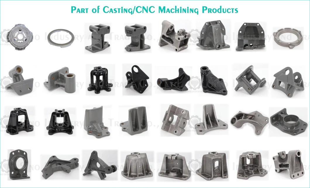 Custom Casting/CNC Machining Ductile/Grey Iron/Steel Part Equipment/Industrial/Mechanical/Machinery/Pump/Valve/Gearbox Die/Gravity/Investment/Sand Casting Parts